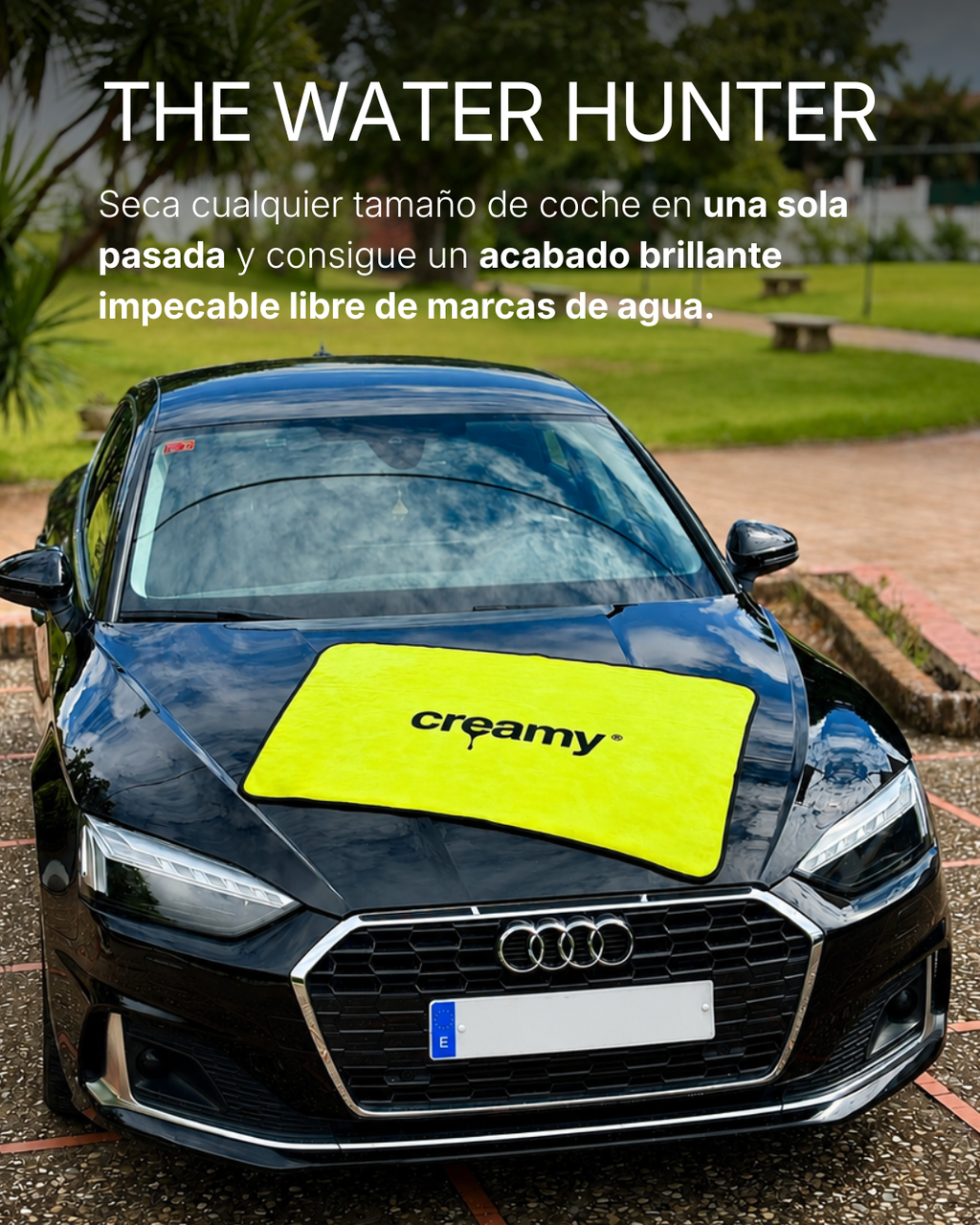 THE WATER HUNTER | Toalla de Secado para Coche XXL
