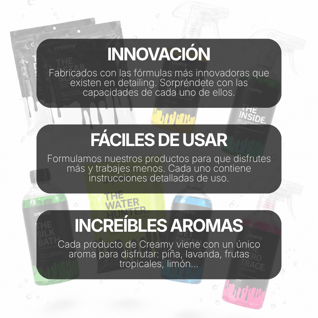 THE CREAMY ORIGINALS | Kit Detailing Completo - Ahorra 23€ Creamy