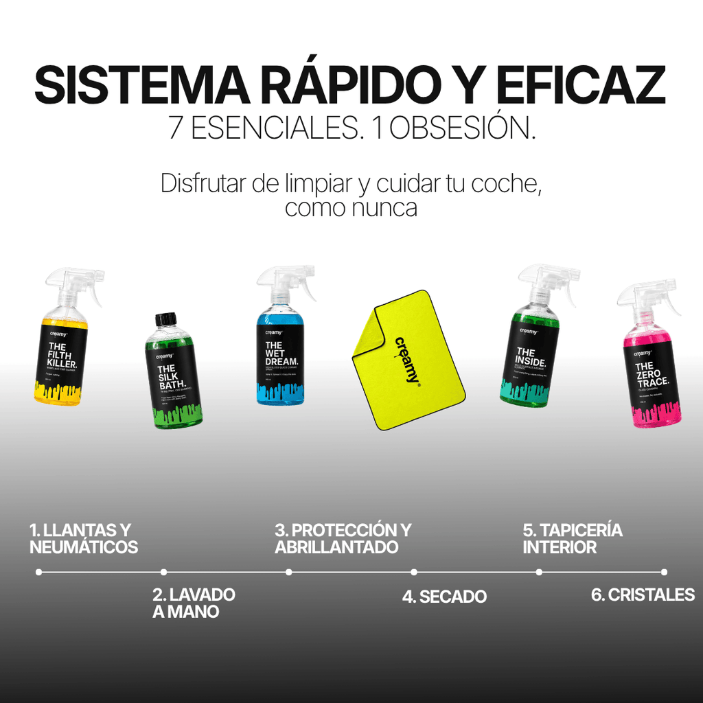 THE CREAMY ORIGINALS | Kit Detailing Completo - Ahorra 23€ Creamy