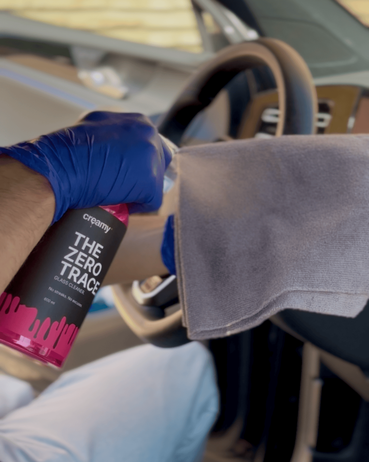 THE DETAIL SLAVE | TOALLA DE MICROFIBRA MULTIUSOS. Creamy