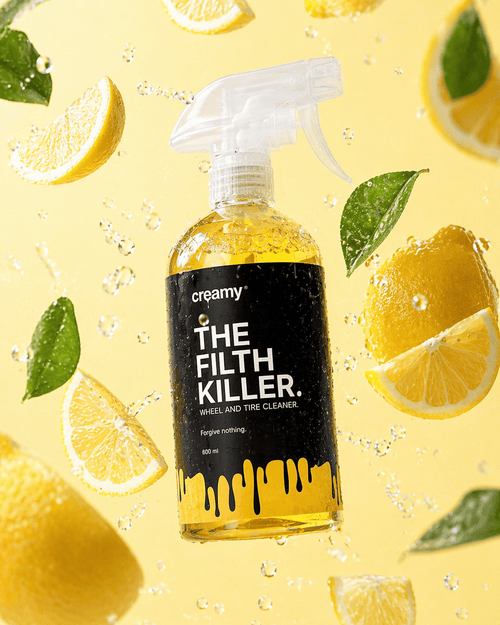 THE FILTH KILLER | LIMPIA LLANTAS Y NEUMÁTICOS. 600 ml Creamy