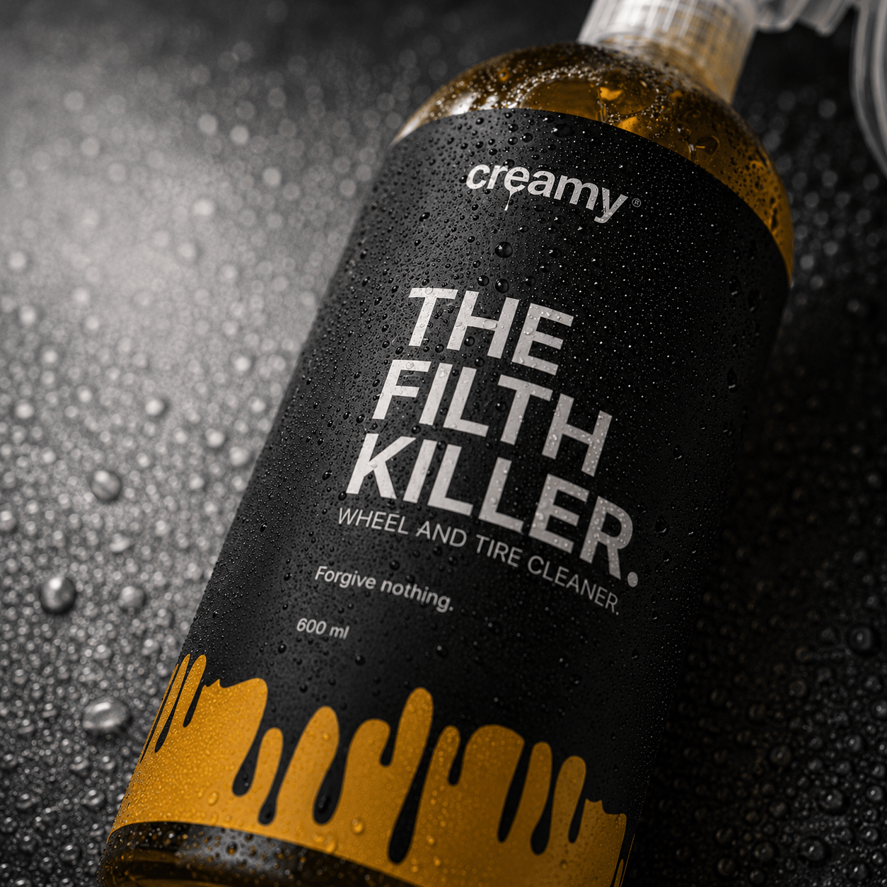 THE FILTH KILLER | Limpiador de Llantas y Neumáticos - 600ml 600 ml Creamy