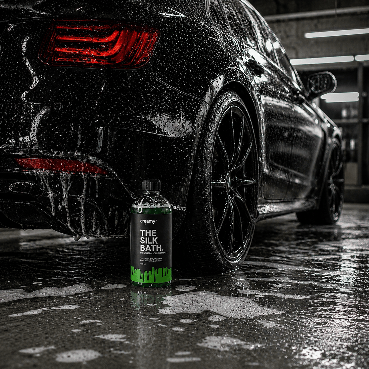 THE SILK BATH | Champú para Coche pH Neutro Alta Lubricación - 600ml 600 ml Creamy