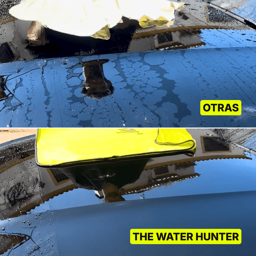 THE WATER HUNTER | Toalla de Secado para Coche - 90x70cm Creamy