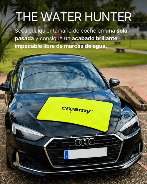 THE WATER HUNTER | Toalla de Secado para Coche XXL Creamy