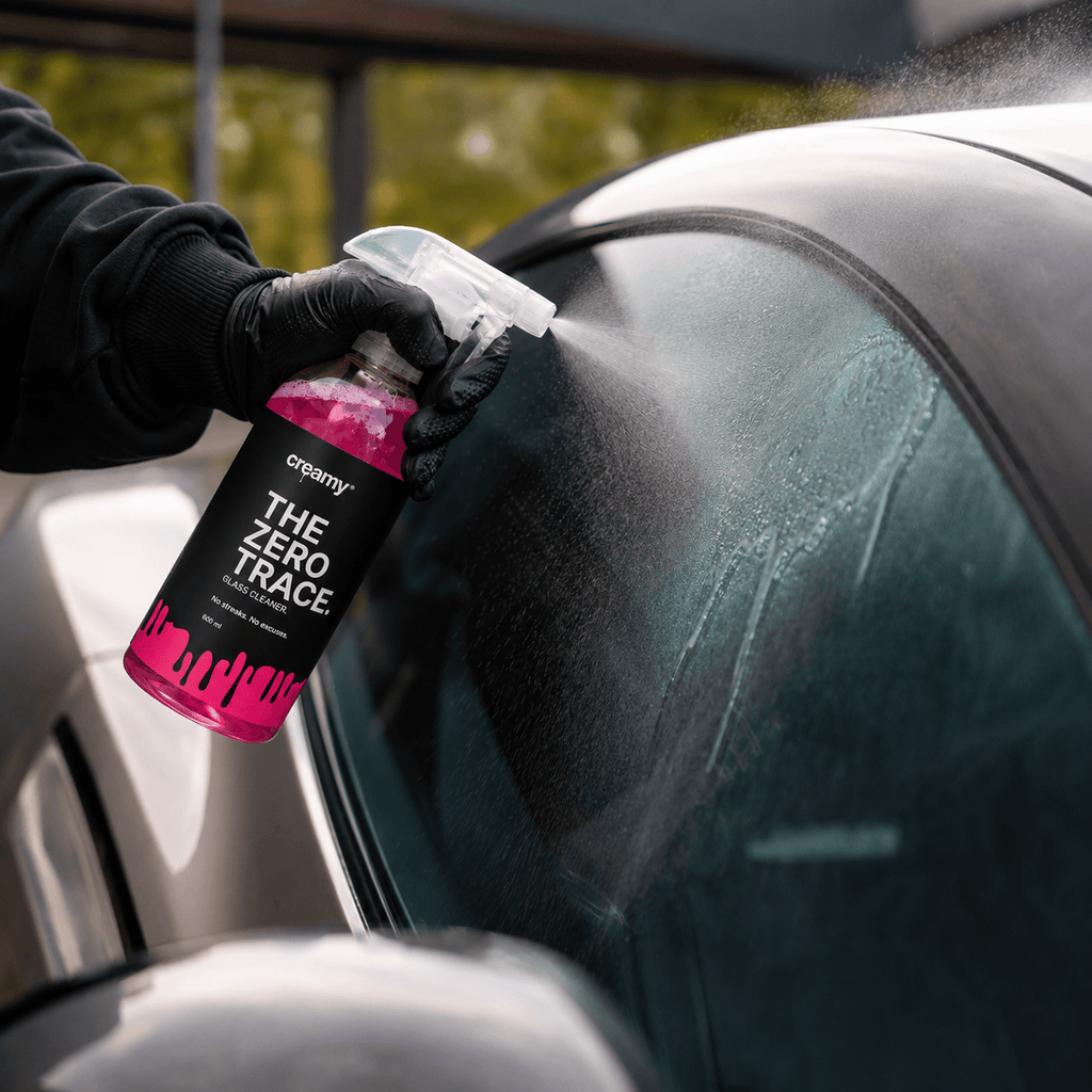 THE ZERO TRACE | Limpia Cristales para Coche sin Amoníaco - 600ml 600 ml Creamy
