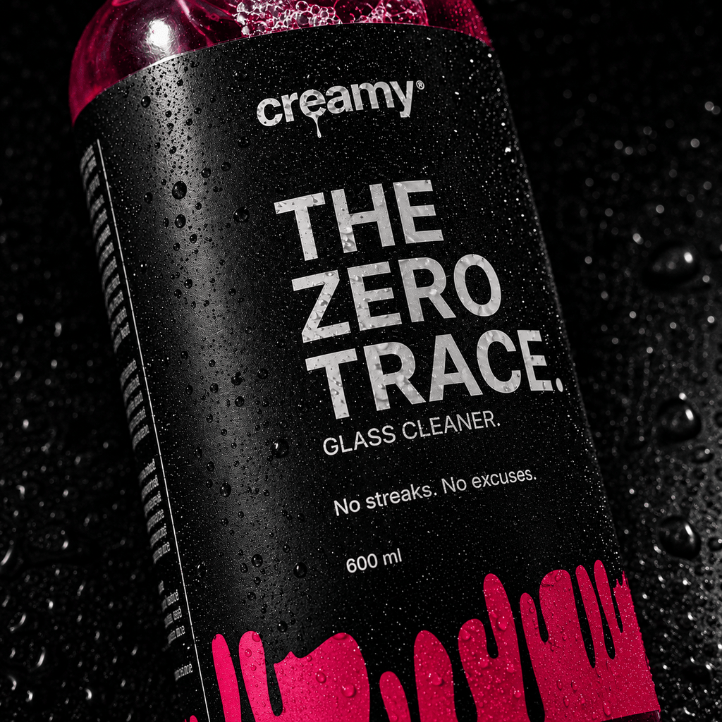 THE ZERO TRACE | Limpia Cristales para Coche sin Amoníaco - 600ml 600 ml Creamy